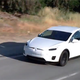 Illustration for article titled Why Is This Tesla Model X Prototype Swerving On The Freeway?